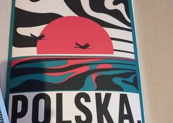 Plakat A3 Polska vintage style