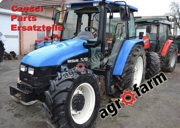New Holland TL 100 części, silnik, skrzynia biegów