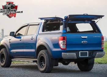 Zabudowa paki Hardtop Premium Ford Ranger 2023+ szyby podnoszone