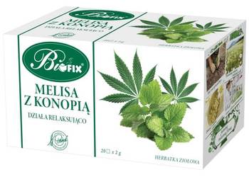 Bifix herbata morwa biała ostropest plamisty miłorząb konopie melisa