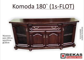 Komoda  (3S-FloT) Teak 23-50 od Bekas producent Mebli