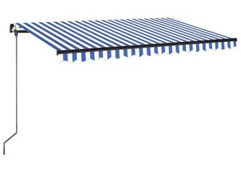 vidaXL Ręcznie zwijana markiza, 400 x 350 cm（SKU:3069176）