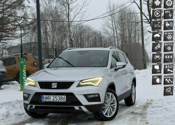 Seat Ateca 2.0 TDI / 190KM 4DRIVE FULL LED Automat Nawigacja Kamery 360 Pa…