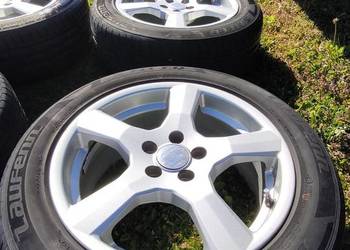 Felgi aluminiowe 16 5x100 ET40 Seat Leon Golf IV Audi A3 + opony