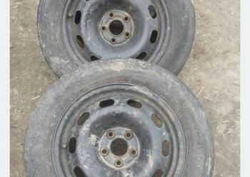 Sprzedam felgi stalowe 15 5x100 z oponami letnimi komplet