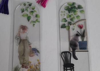 Zakładka Zakładki do Książki_ 2 sztuki. Hand Made