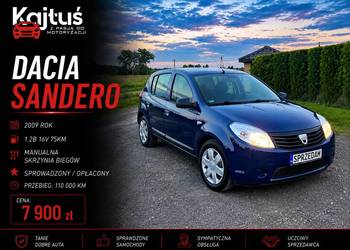 Dacia Sandero *2009R*1.2B #BardzoŁADNA#Stan B.DOBRY# Klima Opłacona