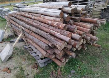 Stemple budowlane sosnowe 3m nowe suche