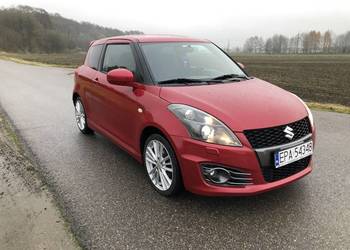 SUZUKI SWIFT SPORT 1.6 136 KM 2012-Xenon, Klima, Alu koła