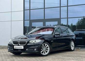 BMW 525 Bixenon LED El.klapa Skóra Asystent Czujniki Navi Hak Serwis GWARA…