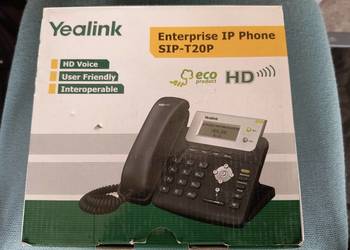 Telefon IP firmy Yealink, model SIP-T20P.