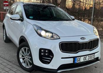 Kia Sportage Biała Perta IV Gt-line 2.0 CRDi automat 4x4 euro6 Radar