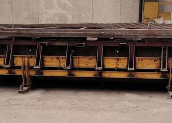 Stół wibracyjny uchylny 8,0x3,5m