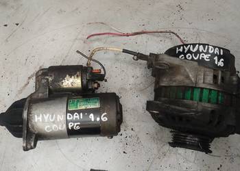 HYUNDAI COUPE I 1,6 16V rozrusznik alternator HYUNDAI COUPE I 1,6 16V rozrusznik alternator