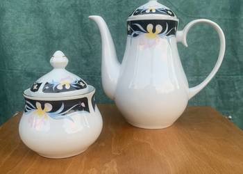 Porcelana dzbanek cukiernica WŁOCŁAWEK