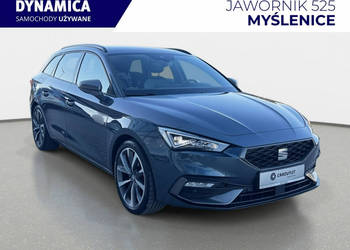 Seat Leon Sportstourer VAT 23% FR 1.5TSI 150KM DSG 2021 r., salon PL, I wł…