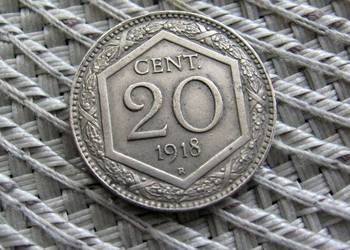 Włochy 20 Centesimi 1918r