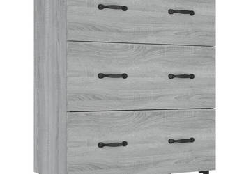 Szafka szary dąb sonoma 695x34x90cm materiał drewnopochodny WM-817349