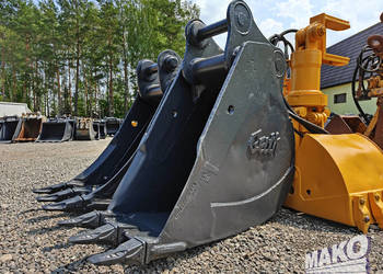 Łyżka Geith 60cm do koparki Miller fi 80 / Nowe zęby CAT J300