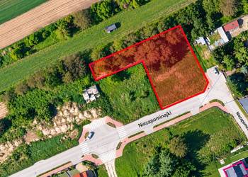 Działka budowlana 1613 m² - Puławy, Włostowice, ul. Niezapominajki