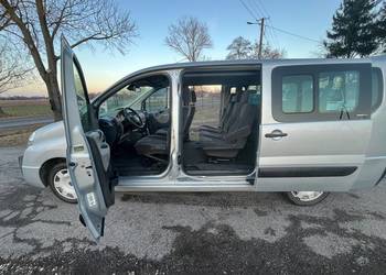 Fiat Scudo Long 9 osób 2x Klima 2x drzwi suwane, Hak