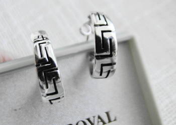 Fajne kolczyki srebro 925 solidne