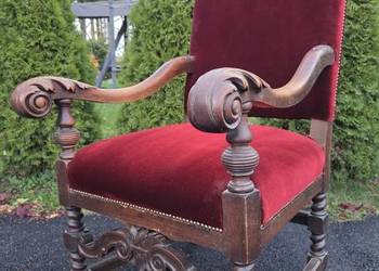 Tron w stylu neorenesansowym (nr 9259)