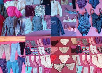 Bardzo duży zestaw ubrań damskich S