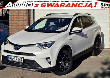 Toyota RAV-4 2,5 HYBRID,PRESTIGE, Salon PL, I WŁ ,bezwypadkowa,serwis Fatu…