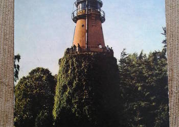 LATARNIA MORSKA NA PRZYLĄDKU ROZEWIE NAD BAŁTYKIEM