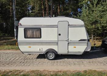 Przyczepa kempingowa Hobby Zarejestrowana Przedsionek Solar toaleta