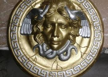 Sztukateria gipsowa ,Sztukaterie gipsowe gips Versace Medusa
