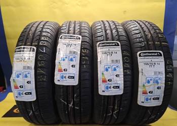 155/70 14  77T  NOWE CONTINENTAL 0417 Obrzycko L3012 WYSYŁKA / MONTAŻ