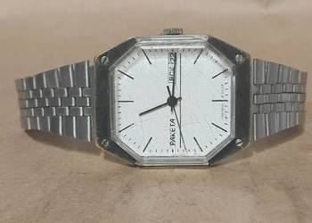 Zegarek Męski Raketa Rakieta trumienka 19 JEWELS 2628 h