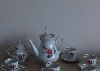 Zestaw porcelanowy prl