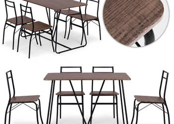 Zestaw mebli do jadalni kuchni stół + 4 krzesła PARIS ModernHome