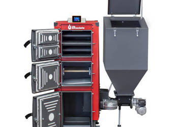 Piec, kocioł CO Uniwersal plus 19kW na ekogroszek+pellet 5 KLASA