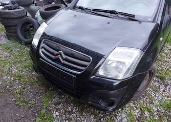 Citroen C2 LIFT KOMPLETNY przód Zderzak Lampy Błotniki Maska Pas EXLD