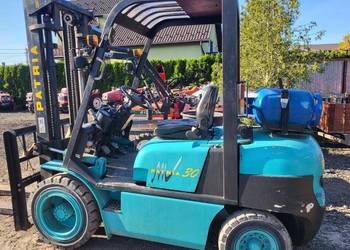 Wózek widłowy patria solidny gaz 3.5 tony Udźwig zamiana