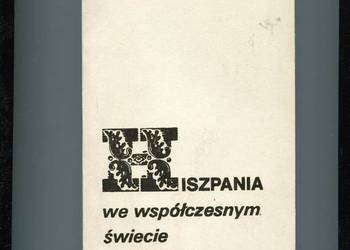 Hiszpania we współczesnym świecie