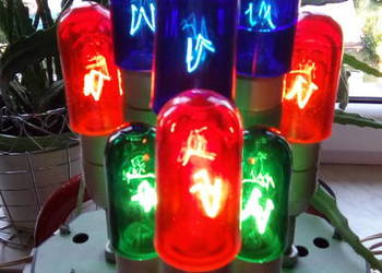 Lampa kolorofon vintage