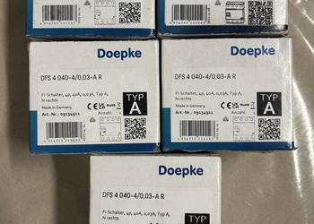 Wyłącznik różnicowoprądowy Doepke DFS 4 040-4/0,03-A R.
