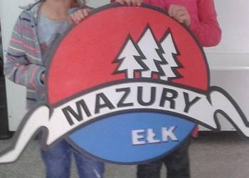 Kolekcjonerski przedmiot logo marki Mazury EŁK