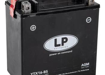 Akumulator motocyklowy Landport YTX16-BS 12V 14Ah 220A