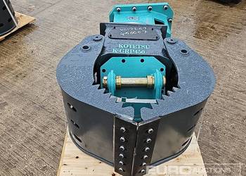 Chwytak chydrauliczny obrotowy sortujący wyburzeniowy kleszcze. NOWE!!!