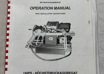 Agregat Wysokociśnieniowy