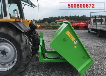 Nowa skrzynia transportowa TUZ – wywrot hydrauliczny | 3-punktowy zaczep