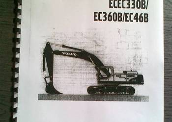 Instrukcja obsługi DTR koparka gąsienicowa VOLVO EC360B