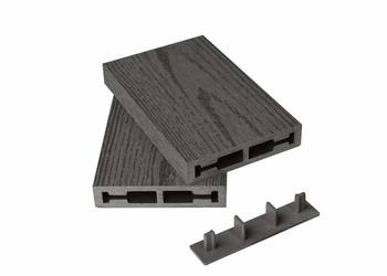 Sztacheta kompozytowa komorowa 92x20mm - słoje drewna