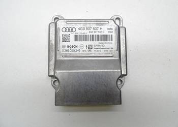 MODUŁ STEROWNIK AIRBAG PODUSZEK POWIETRZNYCH 4G0907637H AUDI A6 C7 4G